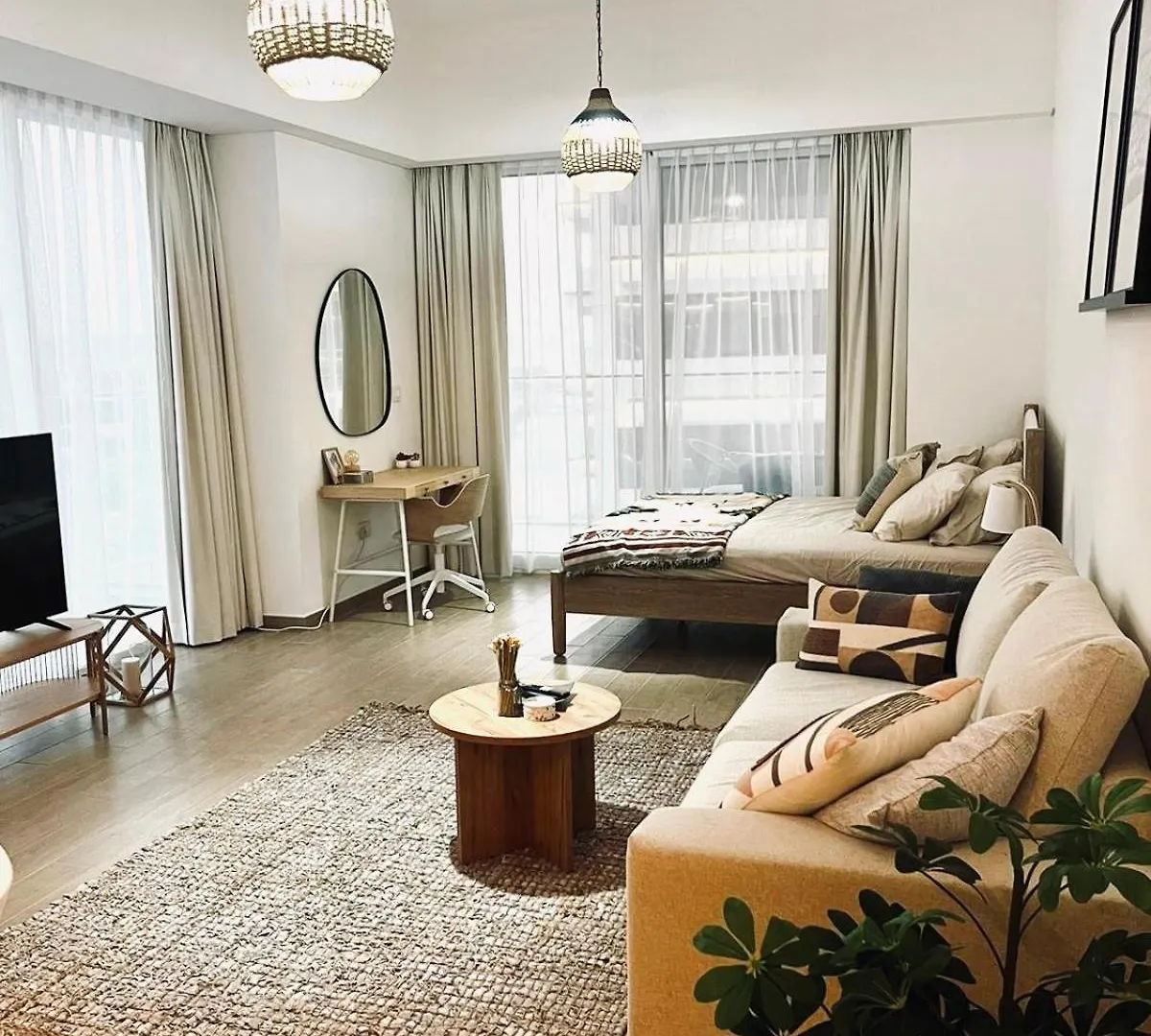 Spectacular Corner Studio At Yas - Private Beach Абу-Даби